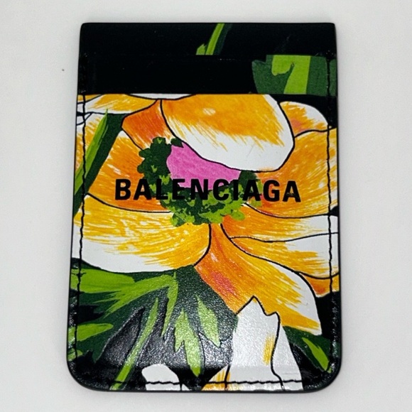 Authentic Balenciaga Magnet Phone Card/Cash Holder Wallet - Picture 1 of 8
